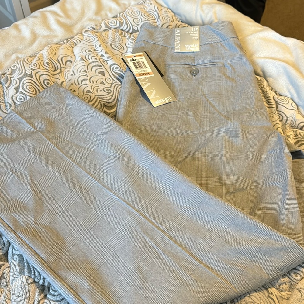 NWT - ALFANI WORK SLACKS - WOMENS 12 PETITE